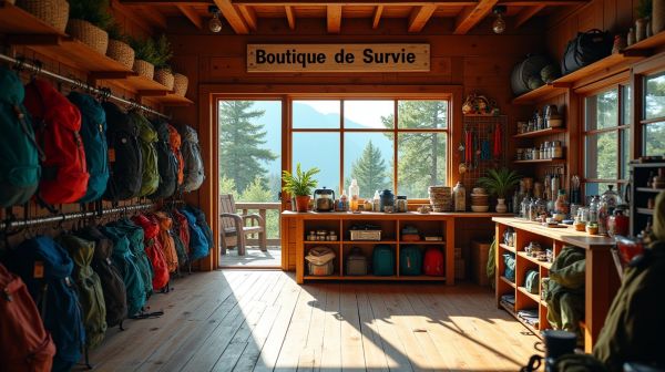 Découvrez la boutique de survie : Équipement essentiel à toute aventure